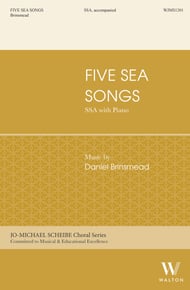 Five Sea Songs SSA choral sheet music cover Thumbnail